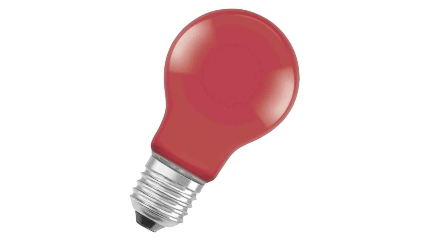 Osram ST CLAS A E27 GLS LED Bulb 2.5 W(15W), 3000K, Red, GLS shape