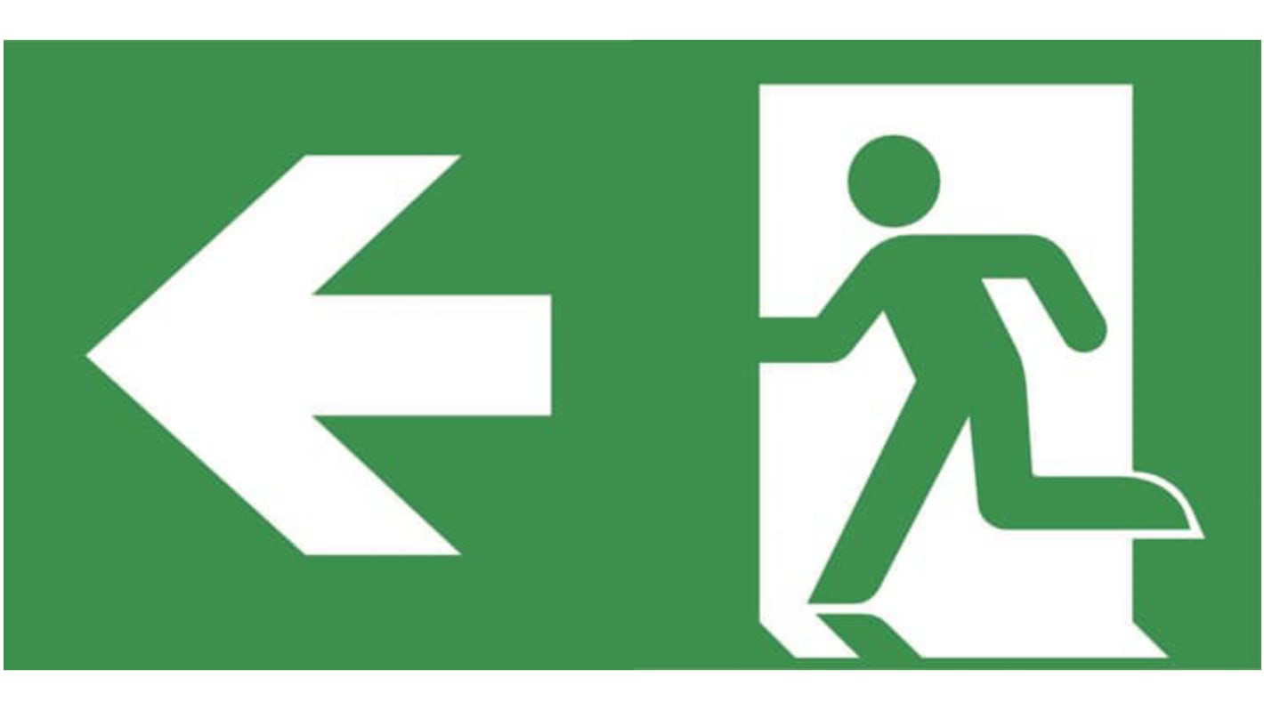 Napis Emergency Exit (wyjście awaryjne) EMERGI-LITE