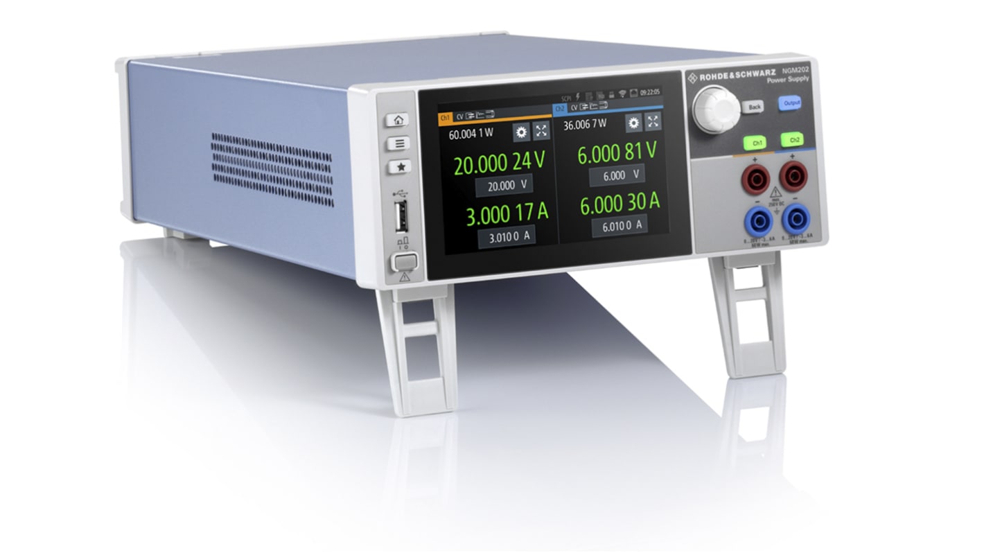 Rohde & Schwarz NGM200 Series Digital Bench Power Supply, 0 → 32V, 3A, 3-Output, 120W