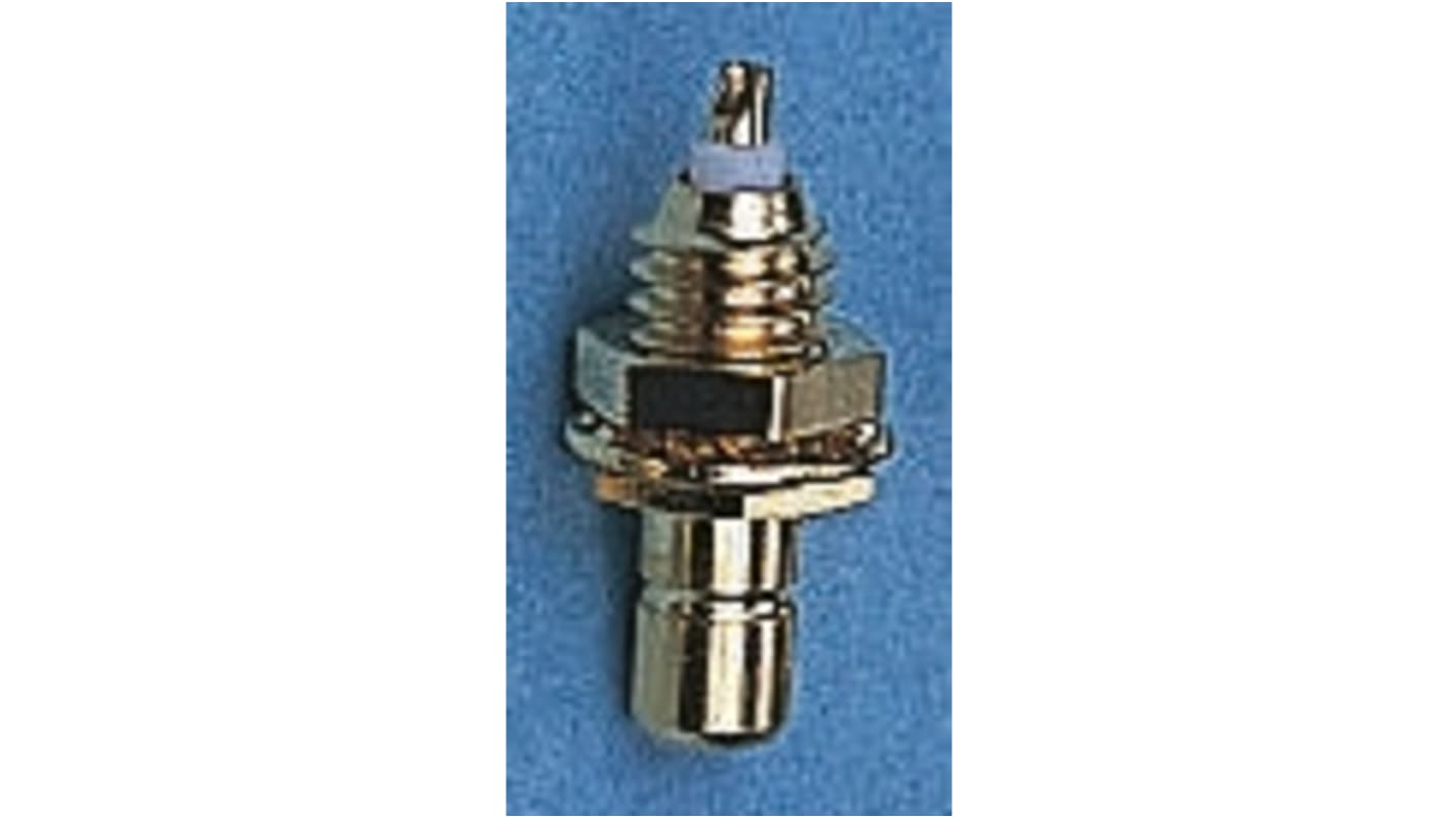 Conector coaxial Telegartner J01160A0021, Hembra, Recto, Impedancia 50Ω, Montaje en Panel, Terminación de Soldador, 0