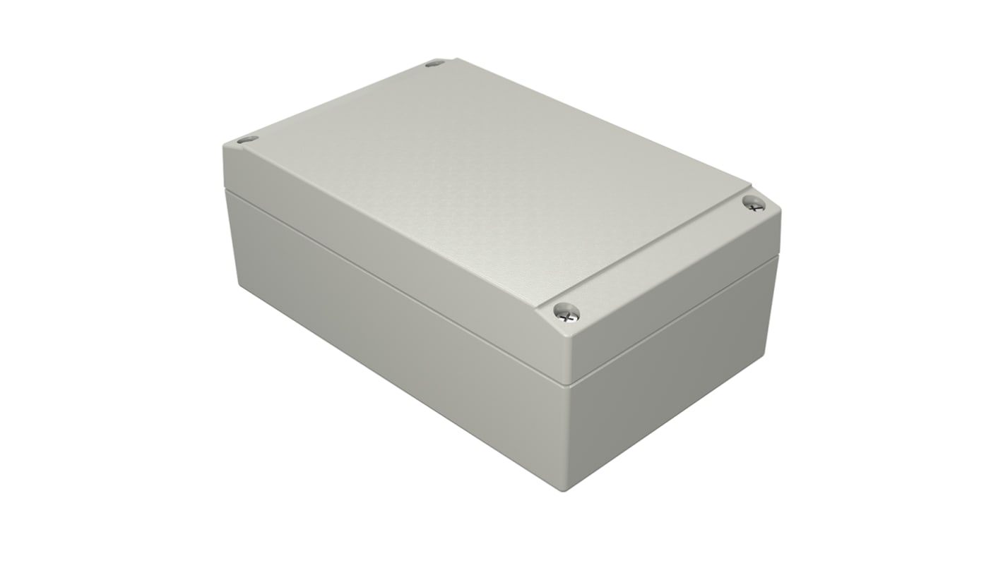 Caja Rose de Aluminio Presofundido Gris, 160 x 100 x 61mm, IP66, , Lloyds Register, Registro marítimo, UL 508