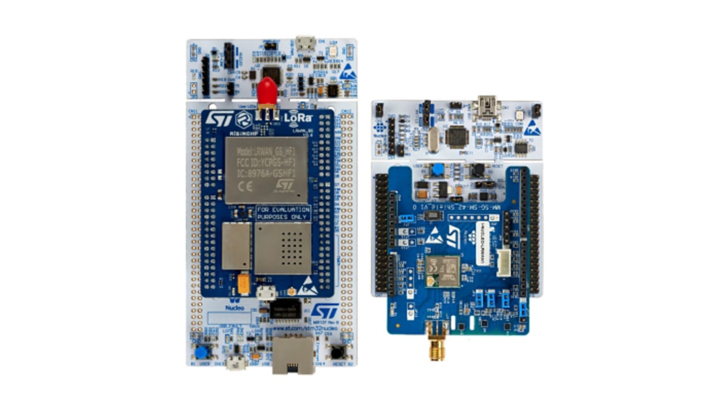 Komunikační a bezdrátový vývojový nástroj, 32.768MHz, LoRa, STM32 Nucleo Starter Pack, STMicroelectronics