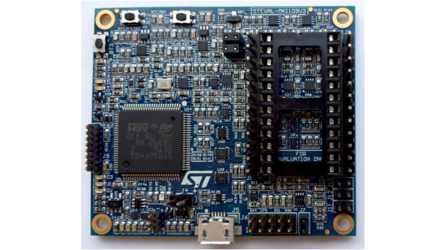 Adaptador ST MEMS Adapters Motherboard de STMicroelectronics, con núcleo ARM Cortex M4