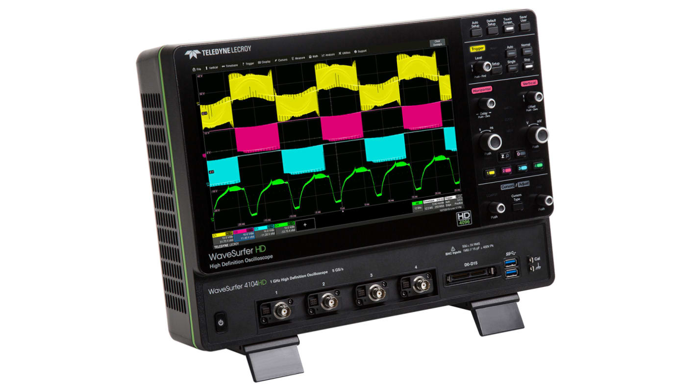 Oscilloscopio Teledyne LeCroy, 4 ch. analogici, 350MHz, Cert. LAT