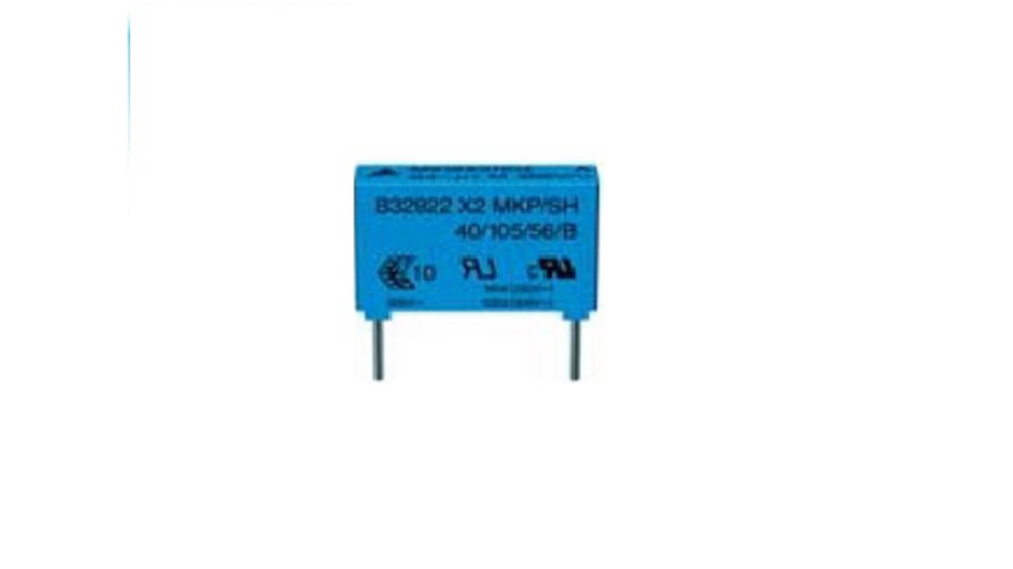 EPCOS B32914 X1 Folienkondensator 1μF 20% / 530V dc, THT Raster 27.5mm