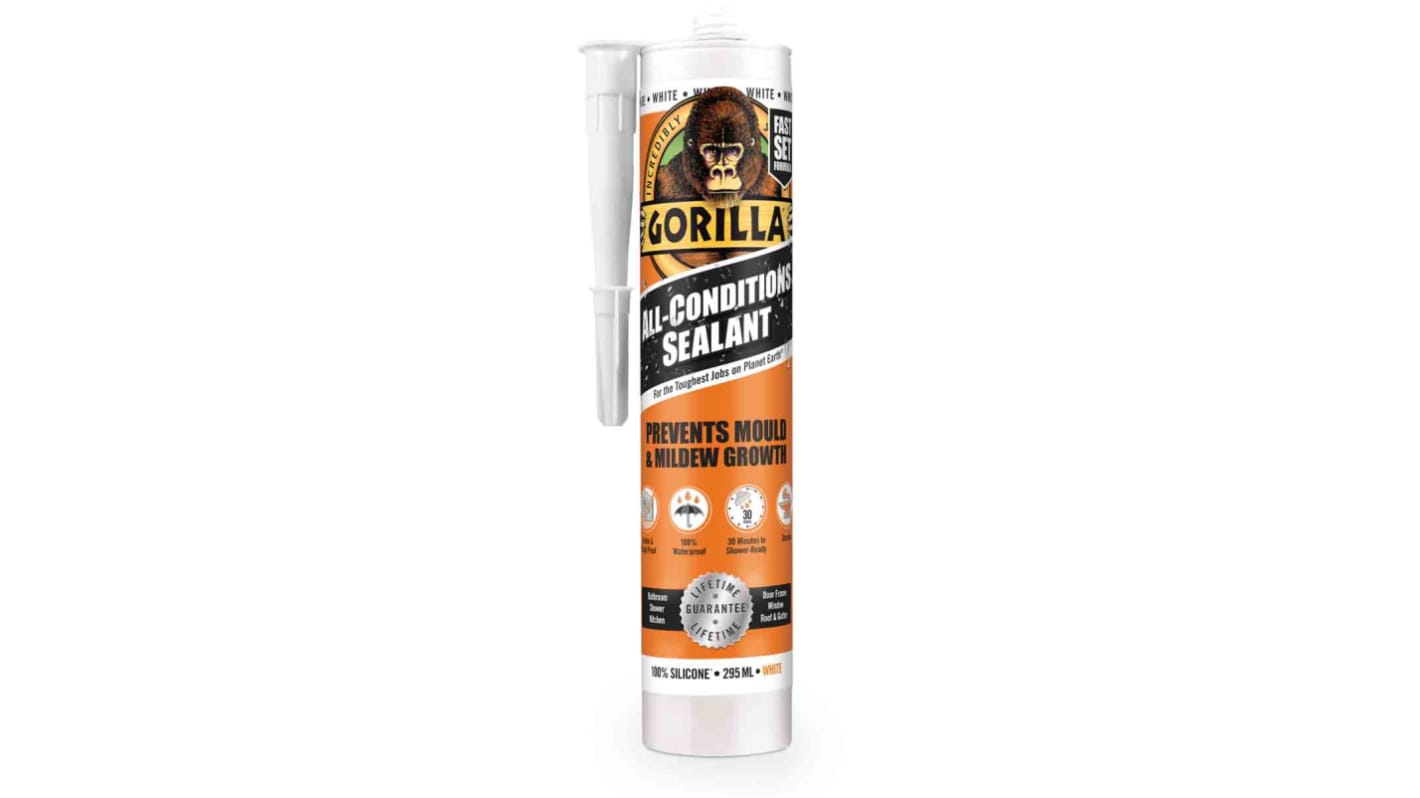 GORILLA GLUE EUROPE LTD White Sealant Paste 295 ml Cartridge