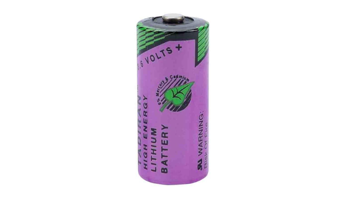 Tadiran TLH-5955 Batterie, 3.6V / 1.4Ah Li-Thionylchlorid, Standard 14.5 (Dia.) x 33.5mm