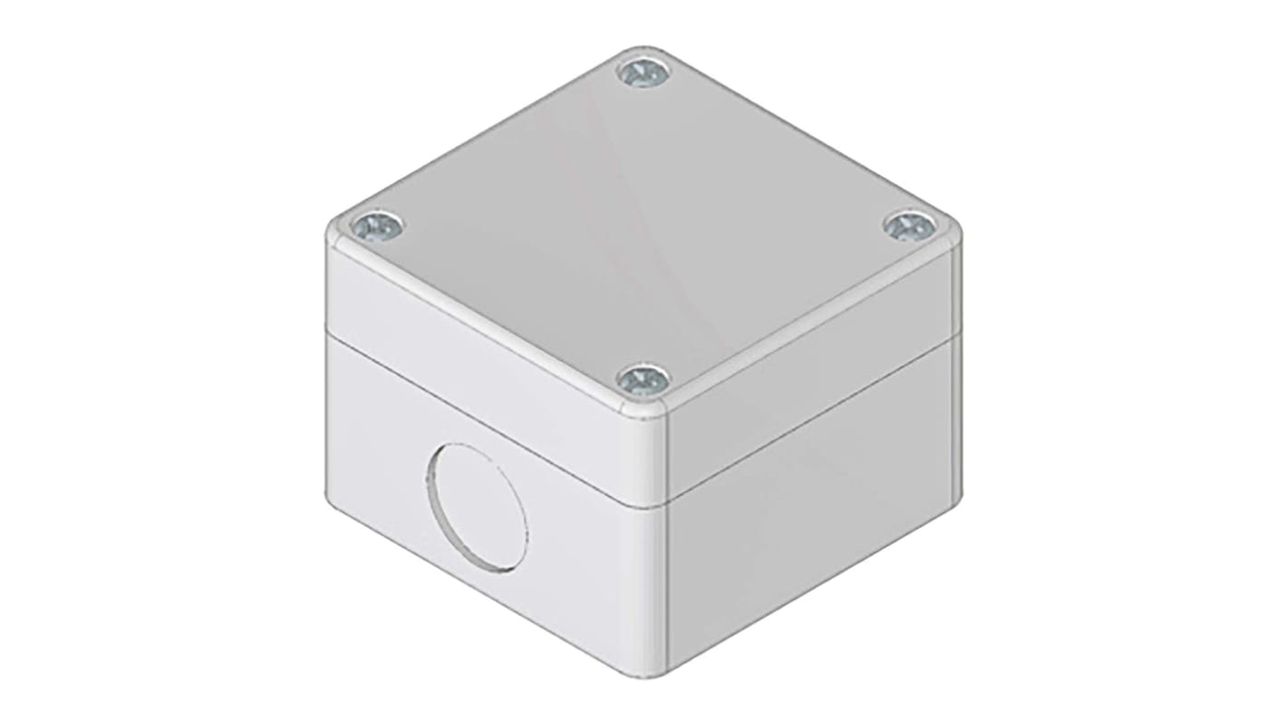 Scatola per pulsante RS PRO, Ø 22mm, 70 x 70 x 51mm, IP65