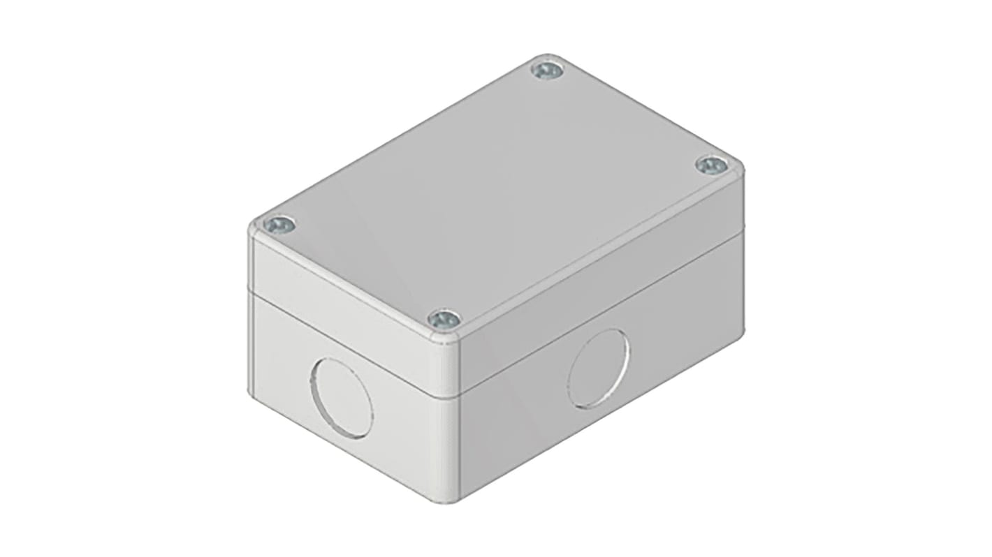 RS PRO Grey ABS Push Button Enclosure - 22mm Diameter