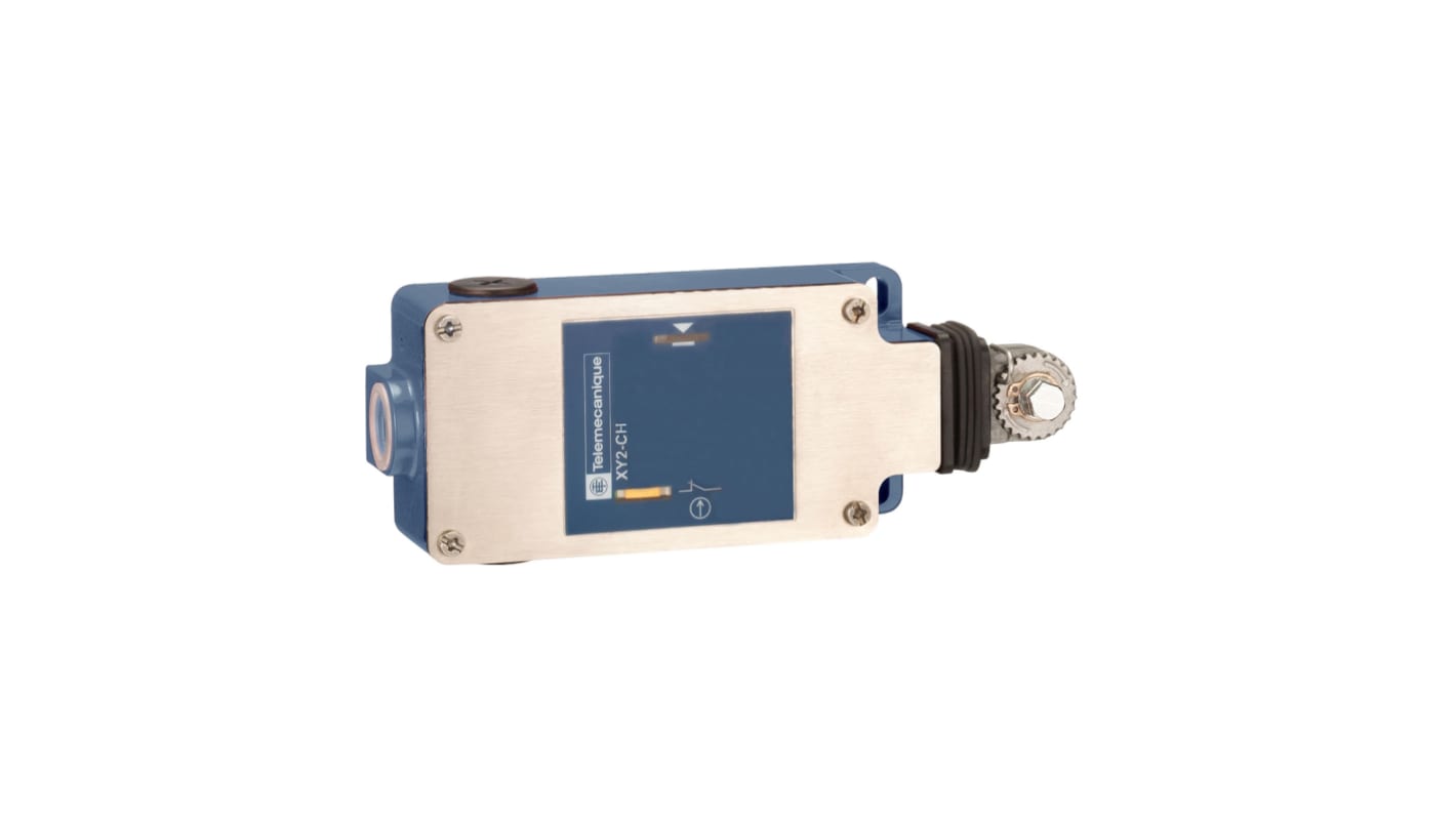 Interruptor de cable de sujeción Telemecanique Sensors XY2CH33010H7, 15m, 1 NC / 1 NA, 3 A 240 V A, Tensión AC Máxima