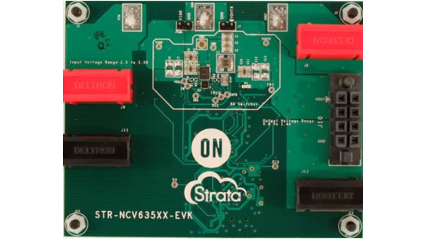 Placa de evaluación onsemi Evaluation Kit - STR-NCV8170-NCP170-EVK