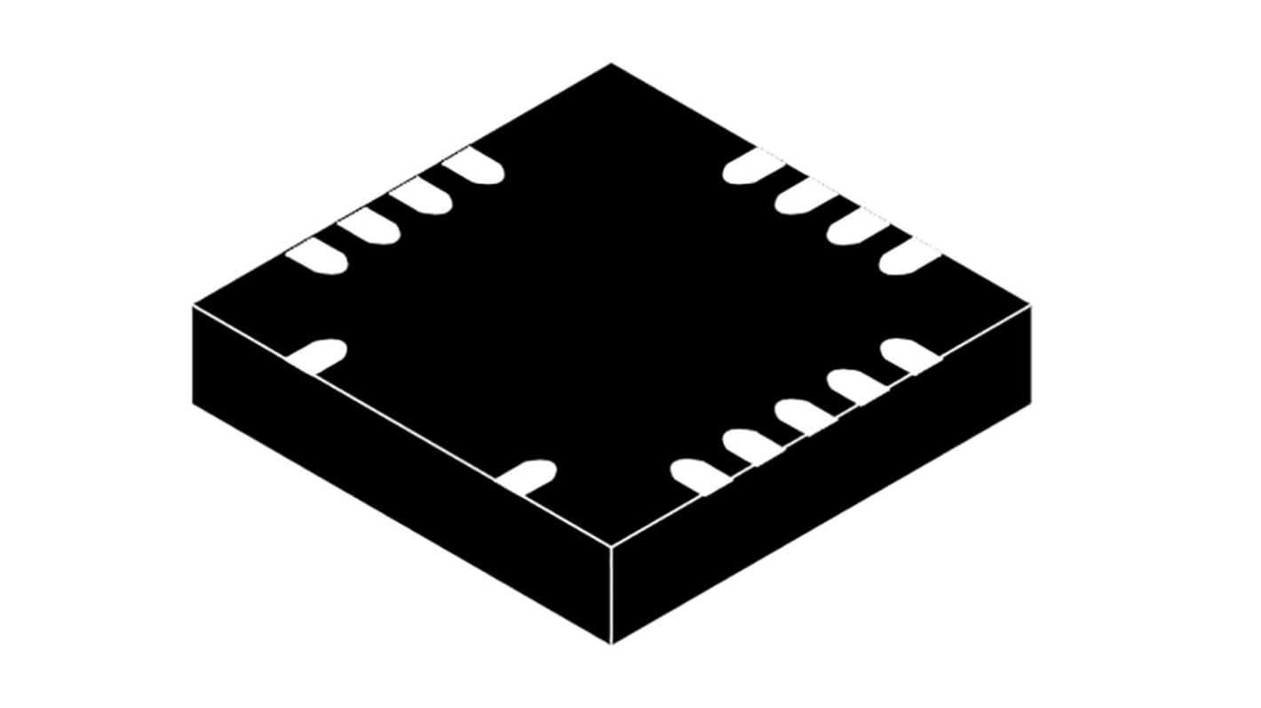 onsemi NCP51820AMNTWG, DualLow Side/High Side, High Side, Low Side Power Switch IC 15-Pin, QFN