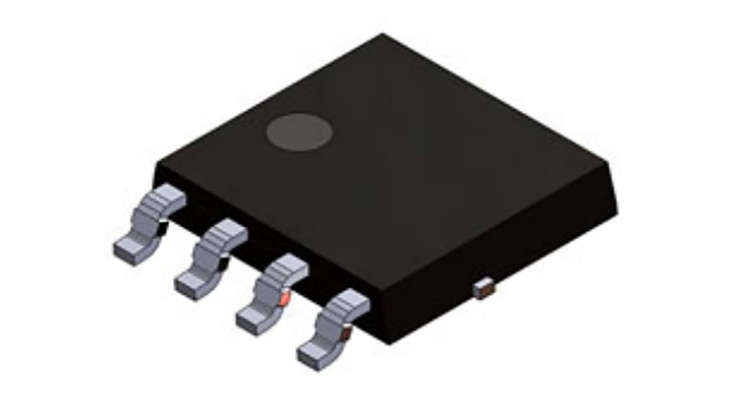 MOSFET onsemi NTMJS1D5N04CLTWG, VDSS 40 V, ID 200 A, LFPAK8 de 8 pines, , config. Simple