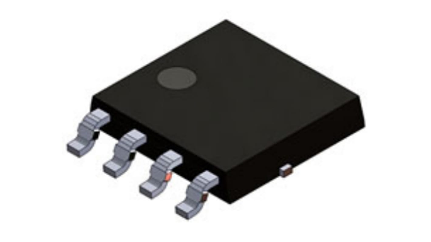 MOSFET onsemi NVMJS1D5N04CLTWG, VDSS 40 V, ID 200 A, LFPAK8 de 8 pines, , config. Simple