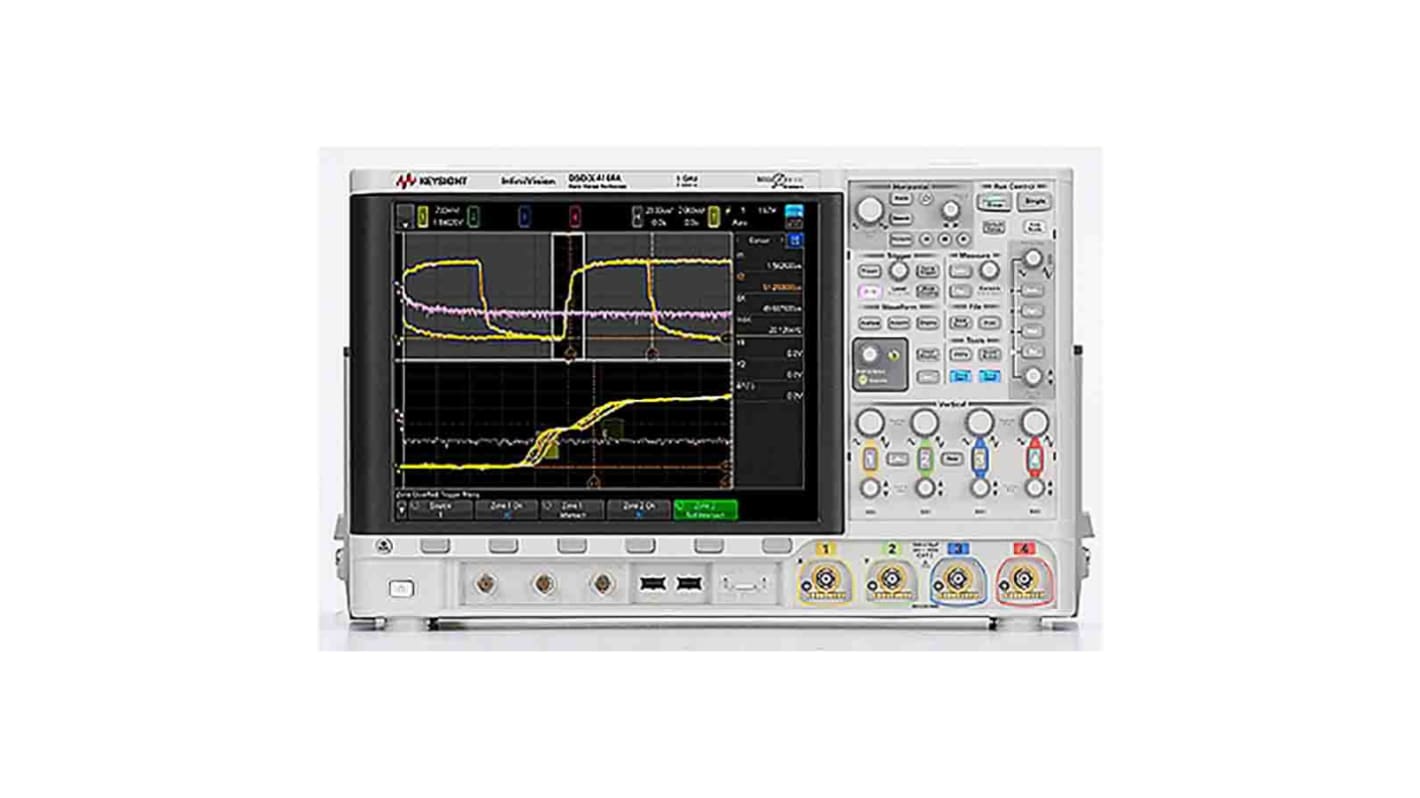 Keysight Technologies DSOX4104A InfiniiVision 4000 X Series Digital Bench Oscilloscope, 4 Analogue Channels, 1GHz -