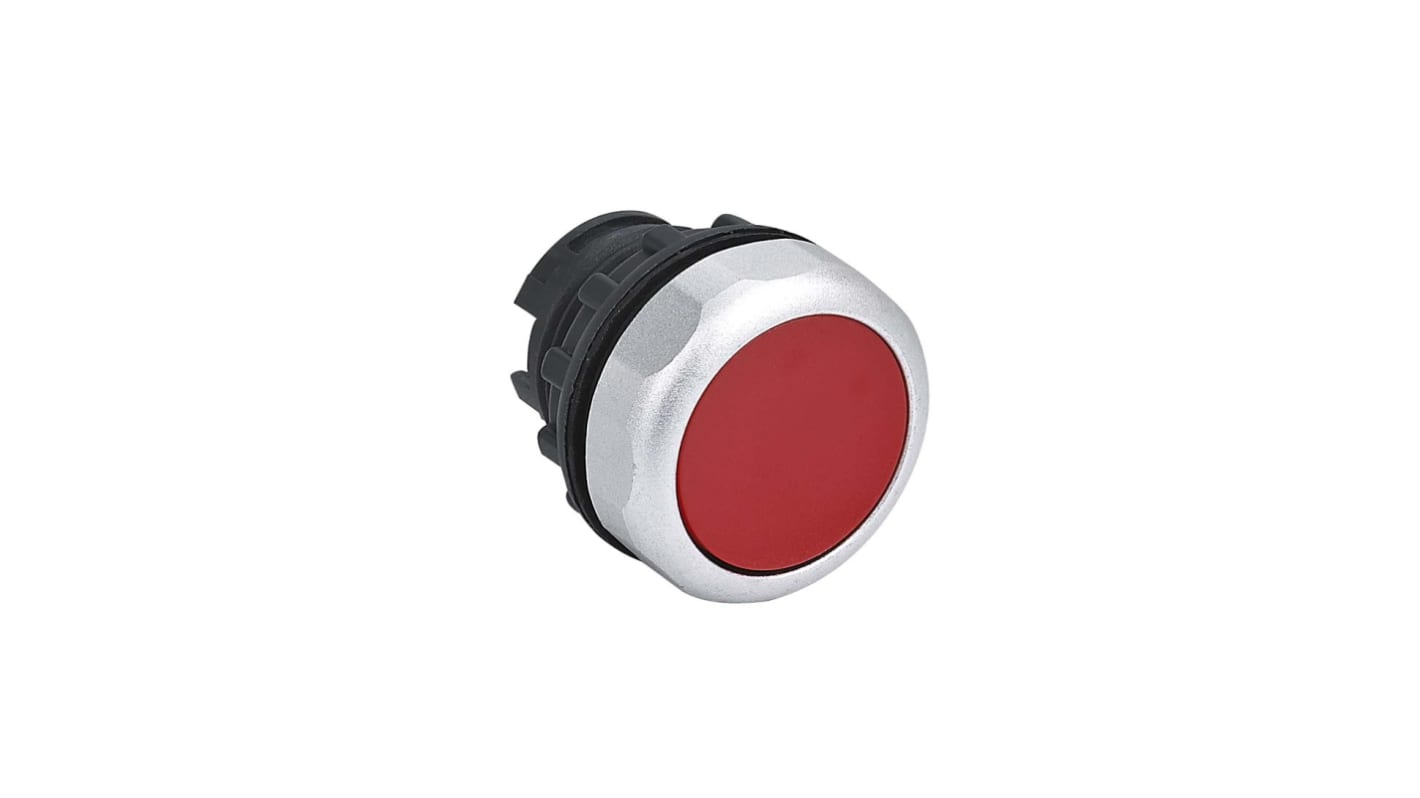Cabezal de pulsador CHINT serie NP8, Ø 22mm, de color Rojo, Momentáneo