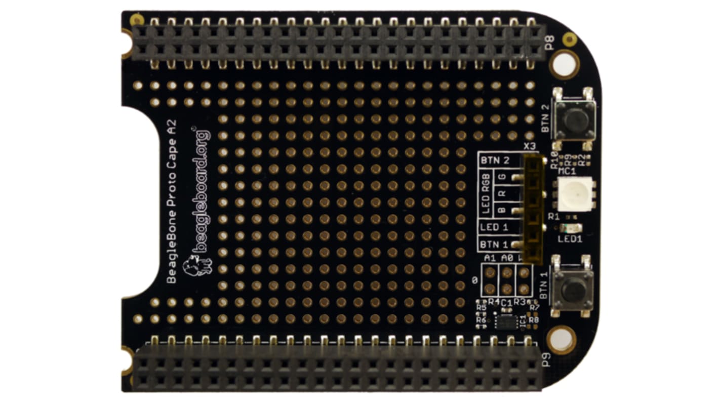 Zestaw rozwojowy interfejsu Beagleboard.org Zestaw testowy Beagleboard czarny