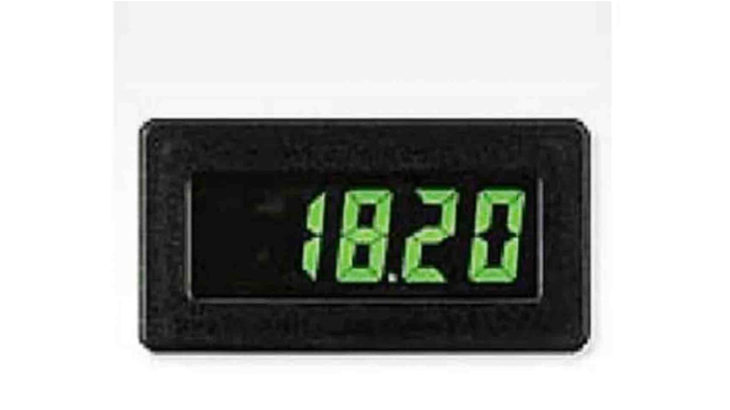 Red Lion CUB4CL Digital Panel Ammeter DC, 33mm x 68mm