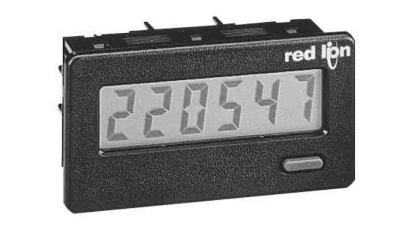 Red Lion CUB4L0 Aufwärts Zähler LCD 6-stellig, Sekunden, 9 28 V dc