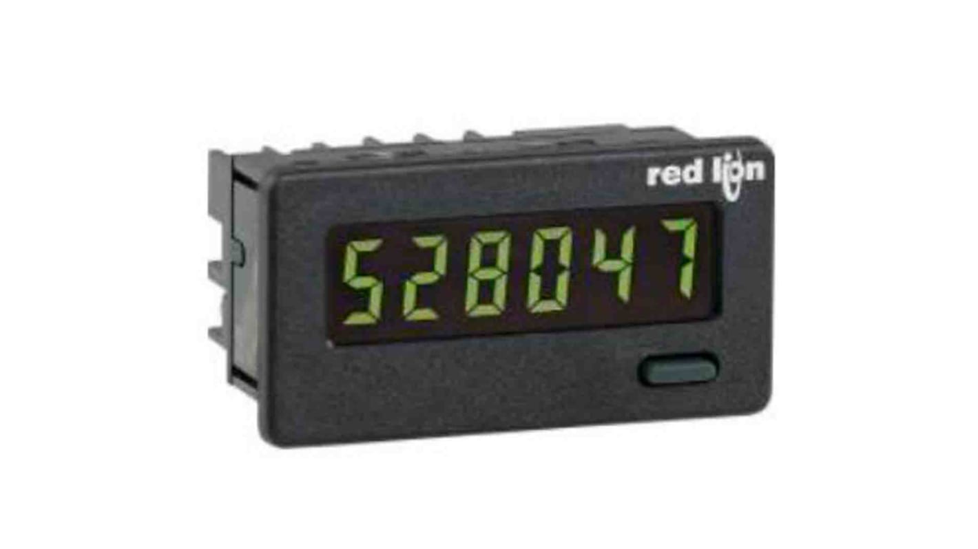 Red Lion CUB4L0 Counter Counter, 6 Digit, 9 → 28 V dc