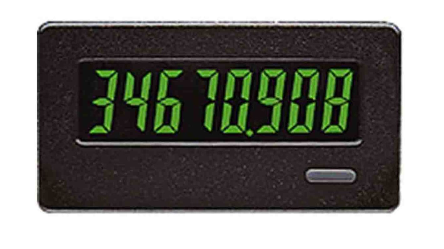 Contatore elettronico Red Lion, Secondi, display LCD 8 cifre, 9 28 V cc