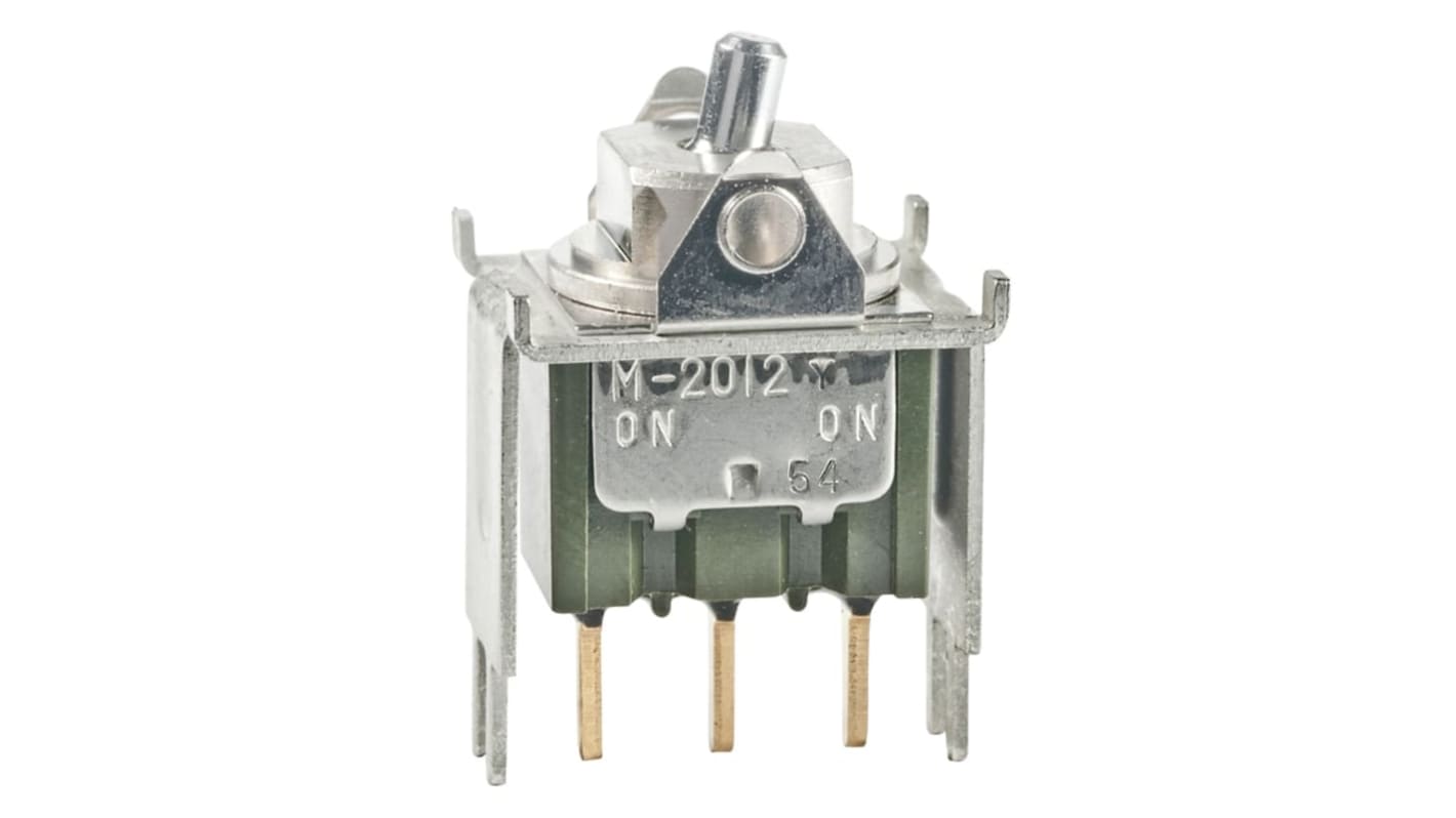 NKK Switches SPDT, On-On Rocker Switch Through Hole