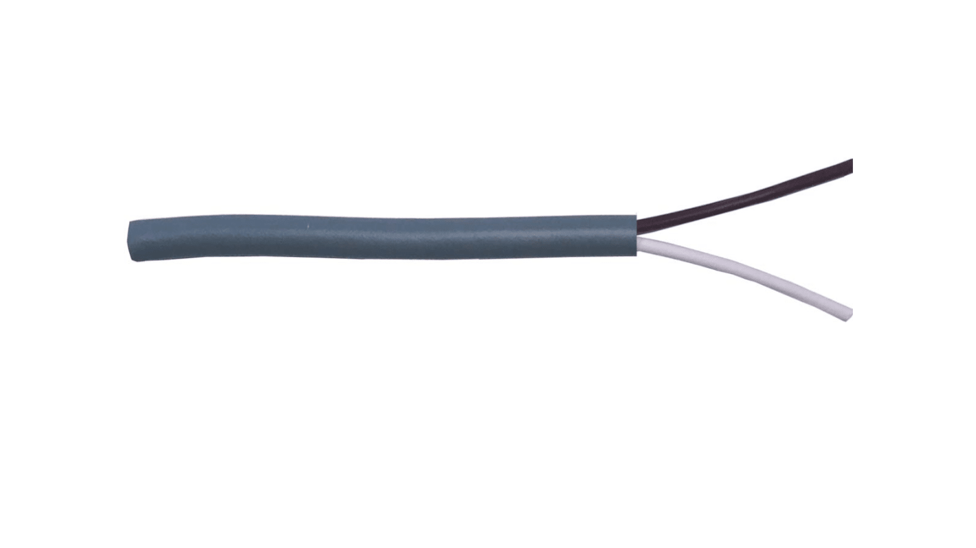 RS PRO Datakabel, 0,34 mm², 22 AWG, PVC yderkappe Uskærmet