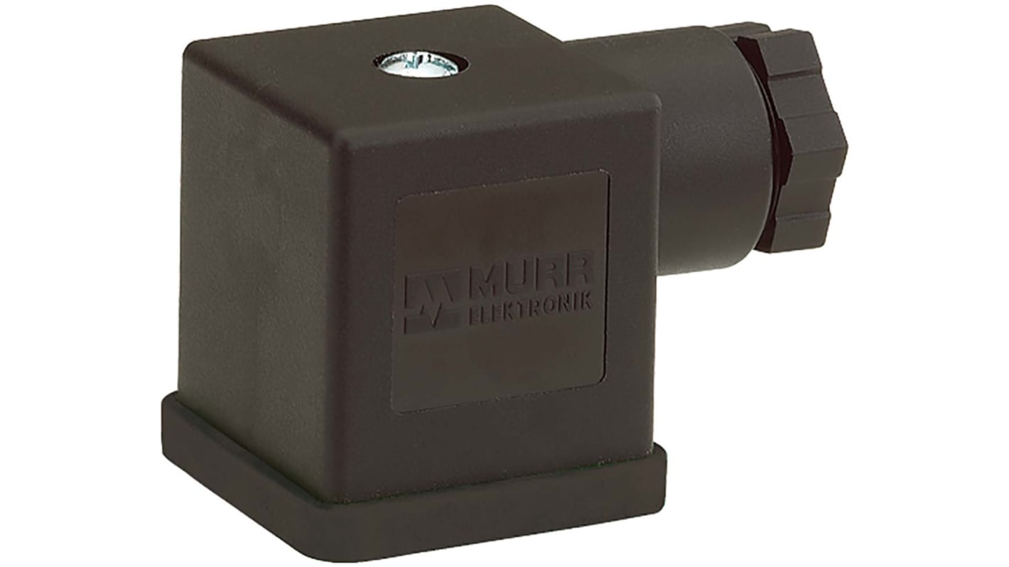 Murrelektronik Limited 3P+E DIN 43650 A, Female DIN 43650 Solenoid Connector, 250 V ca/cc Voltage