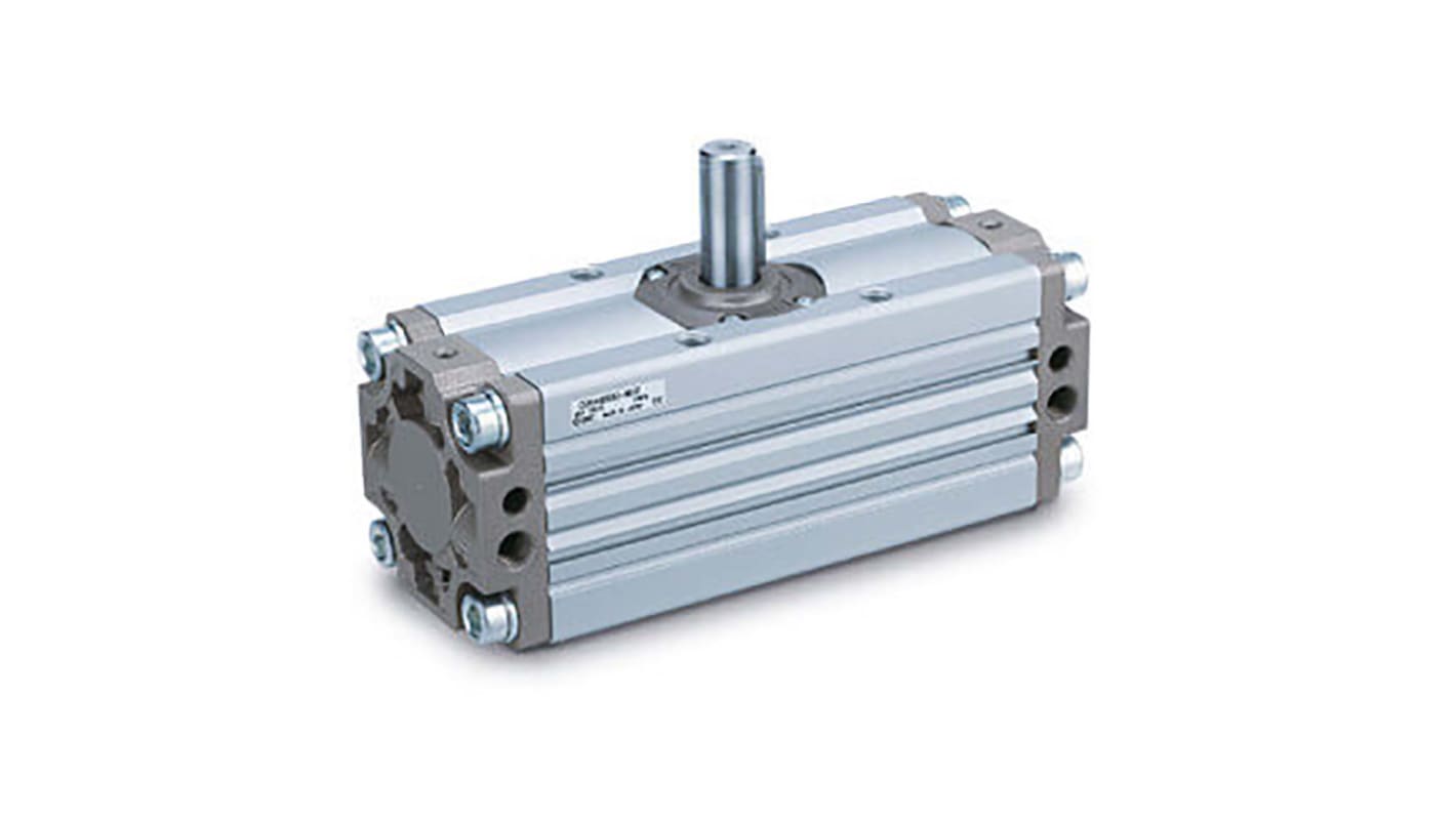 SMC CRA1 Series 1 MPa Single Action Pneumatic Rotary Actuator, 180° Rotary Angle, 100mm Bore