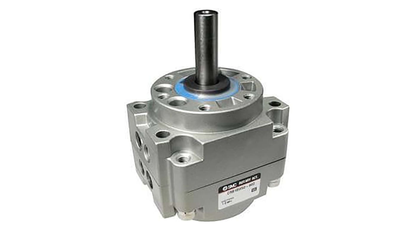 SMC CRB1 Series 1 MPa Double Action Pneumatic Rotary Actuator, 90° Rotary Angle, 50mm Bore