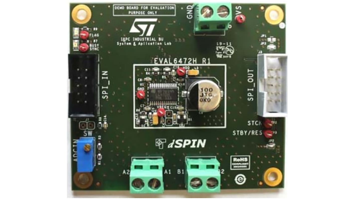 Scheda di valutazione per Azionamento motore passo-passo Demonstration Board L6472