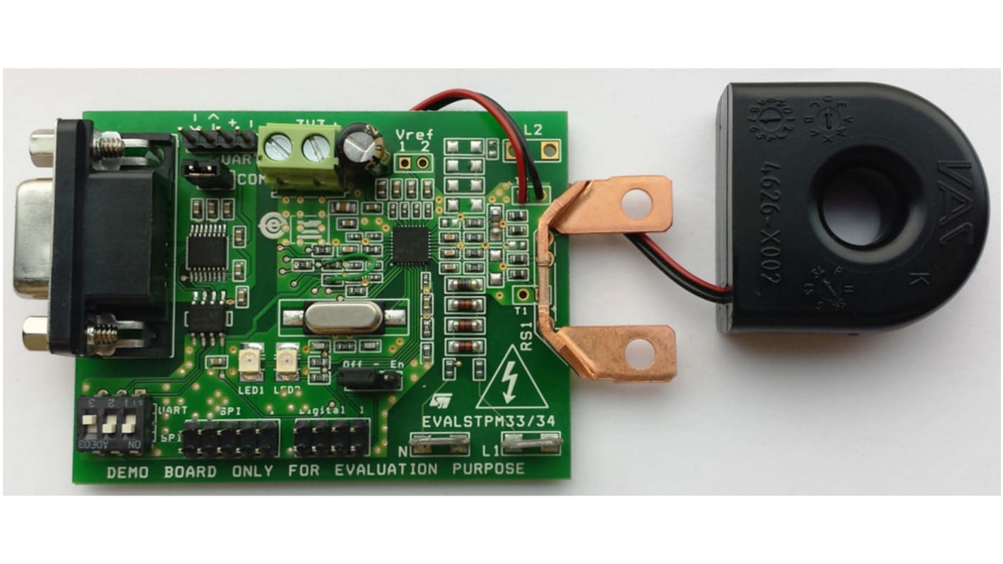 Energy Metering Evaluation Board STMicroelectronics