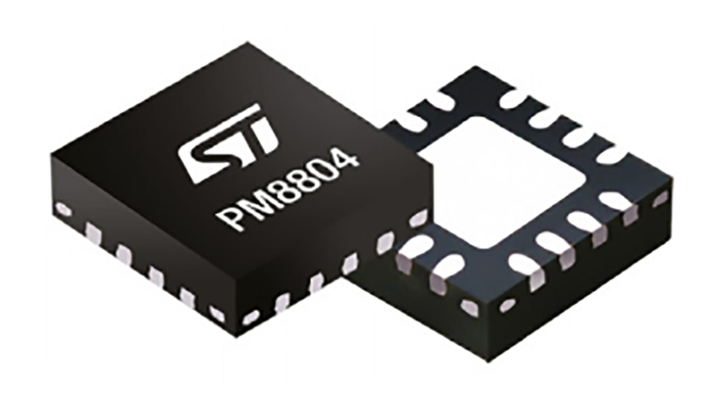 STMicroelectronics Akkuladesteuerung IC SMD / 10mA, VFQFPN 16-Pin, 2,5 bis 12 V