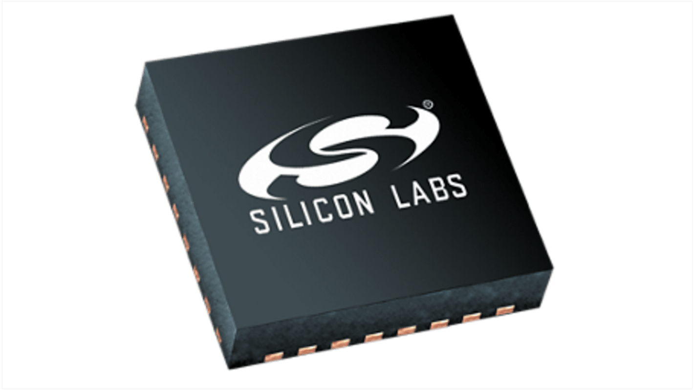 Microcontrollore Silicon Labs, ARM Cortex M0+, QFN, EFM32ZG, 32 Pin, Montaggio superficiale, 32bit, 24MHz