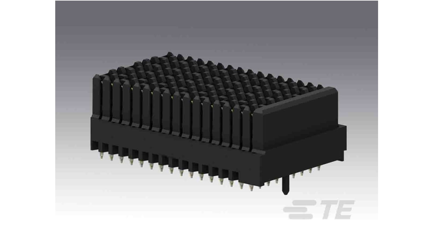 TE Connectivity, MULTIGIG RT 2-R 1.8mm Pitch High Speed Backplane Connector, Female, Vertical, 16 Column, 9 Row, 144