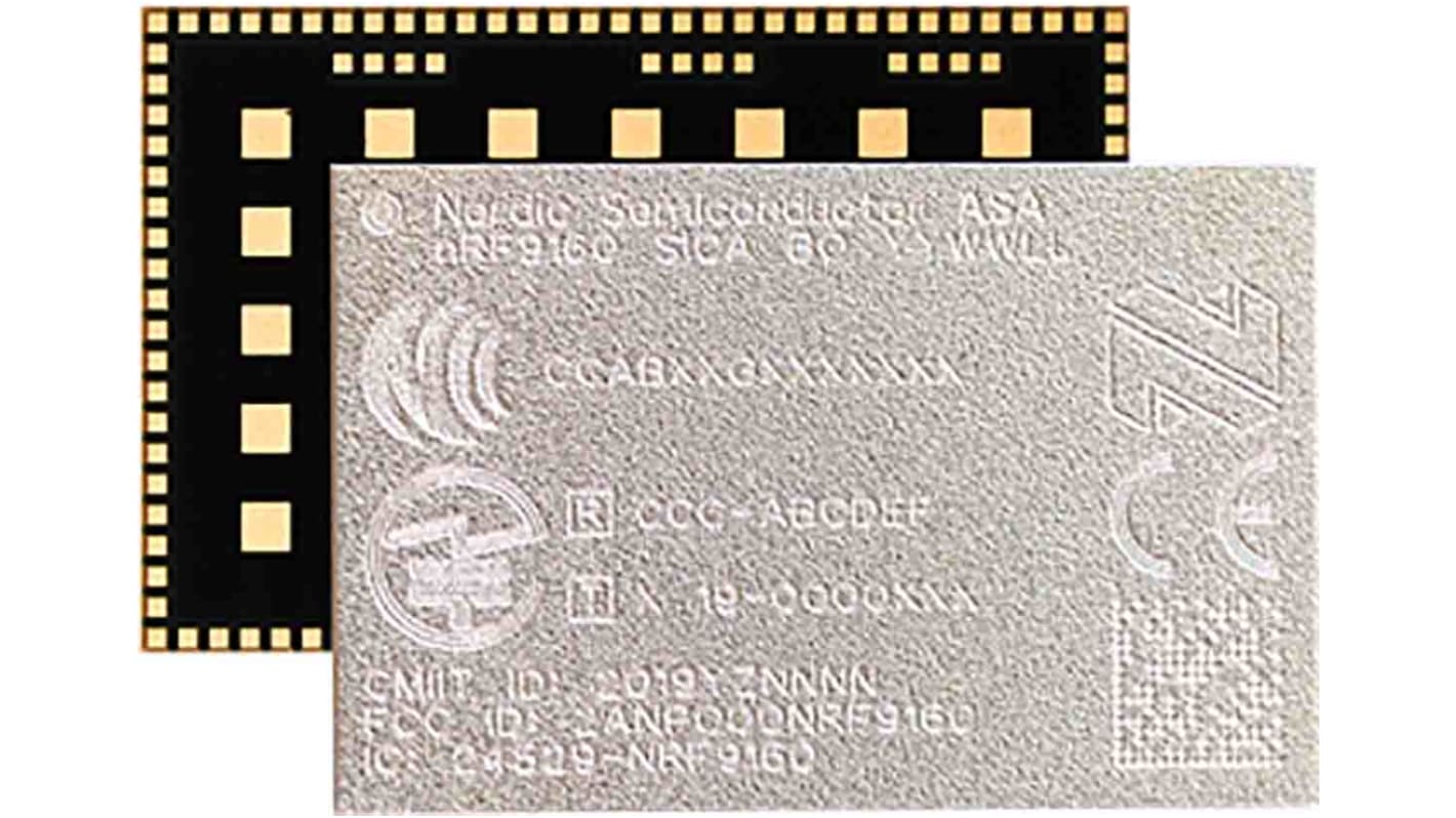 Nordic Semiconductor System-On-Chip, SMD, Mikrocontroller, LGA, 127-Pin