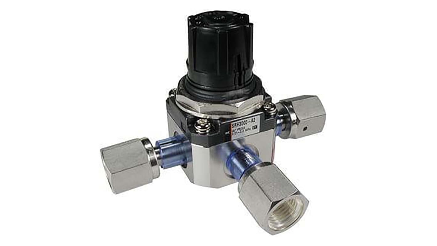 SMC R 3/8 Pneumatic Regulator - 0.05MPa to 0.7MPa, 3/8in, 1MPa max. input