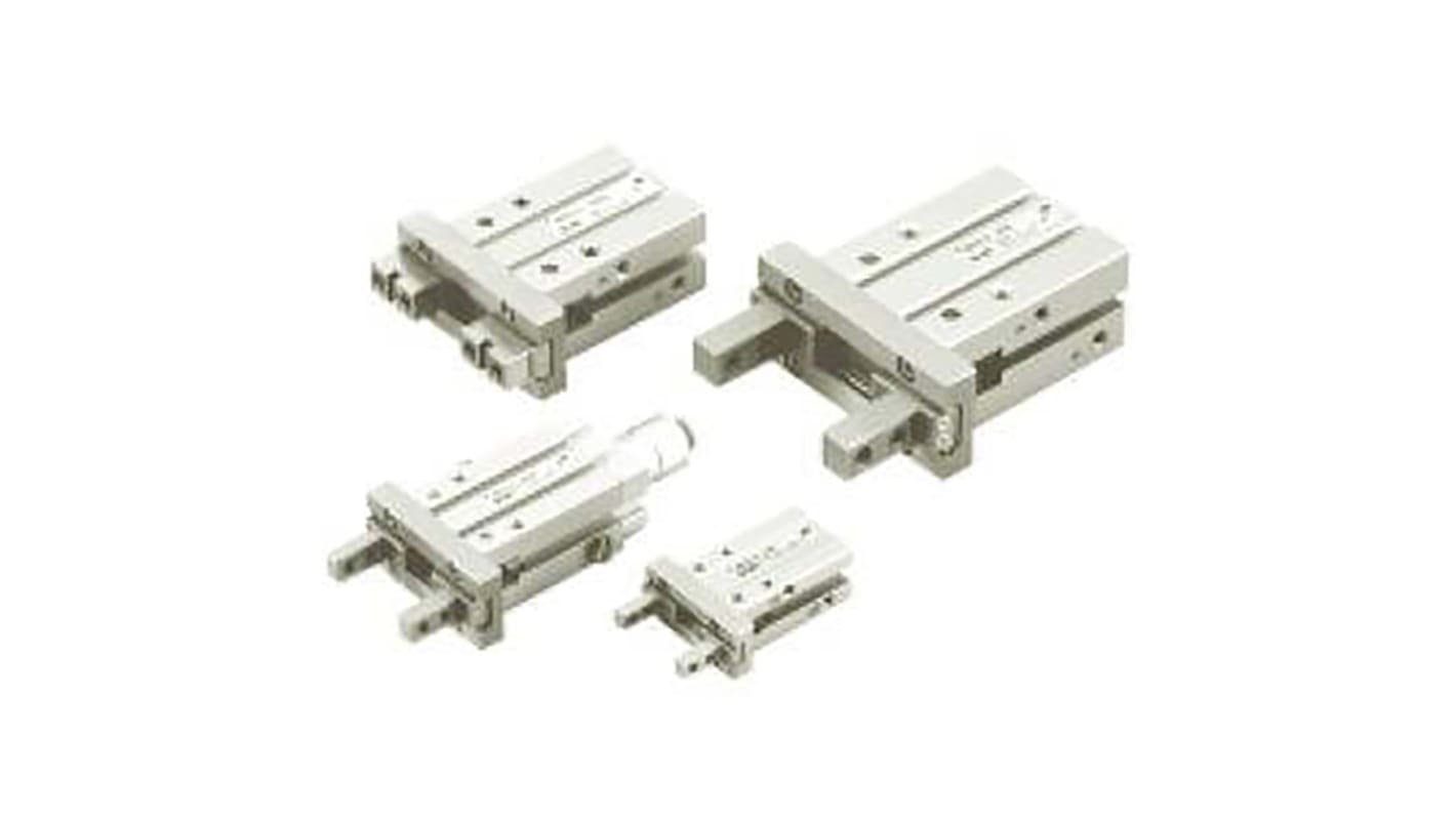 SMC MHZ Pneumatikgreifer, Zweifach-Ausführung, 2 Greifarme, Parallel, 0,7 MPa max. M5 x 0,8