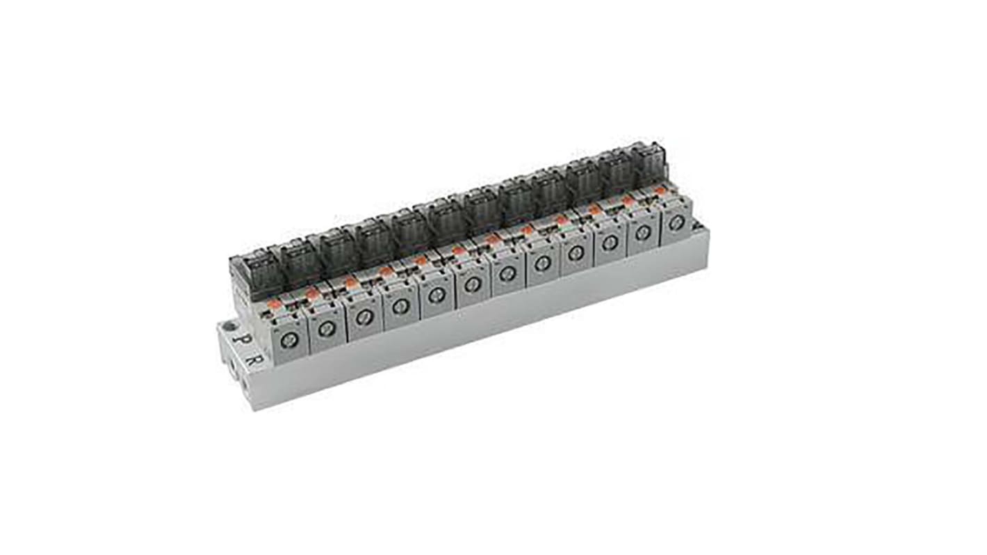 SMC SS3Y1 Pneumatik-Magnetspule / pilotgesteuertes Steuerventil 4/2 M5 x 0,8, Elektromagnet-betätigt