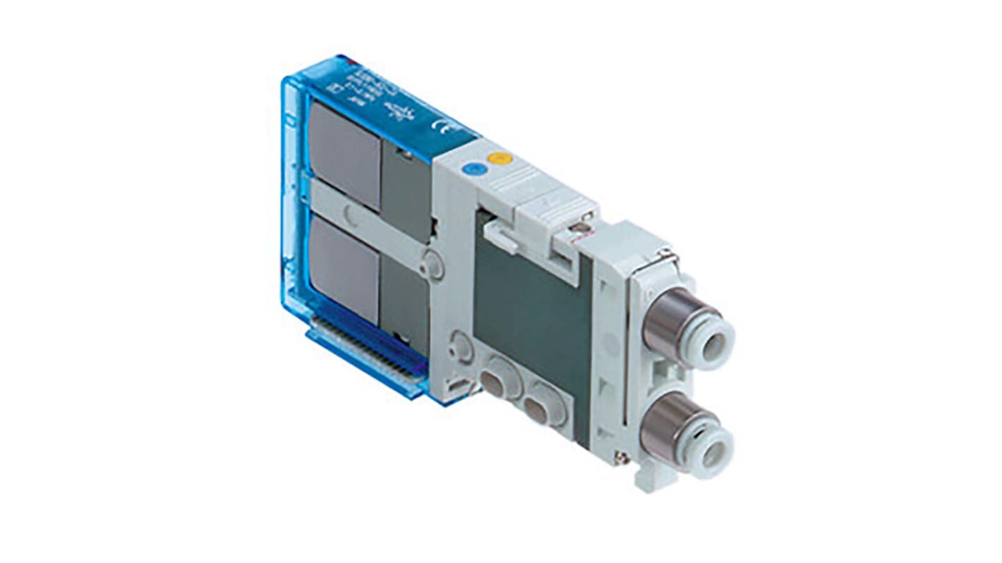 Elettrovalvole per pneumatica SMC, funzione 4/2, azionamento Solenoide/Pilota