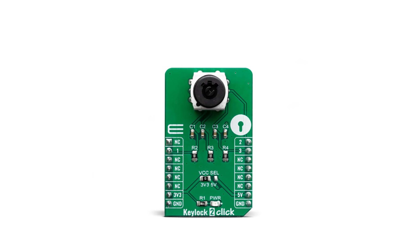 MikroElektronika Entwicklungstool HMI Keylock 2 Click