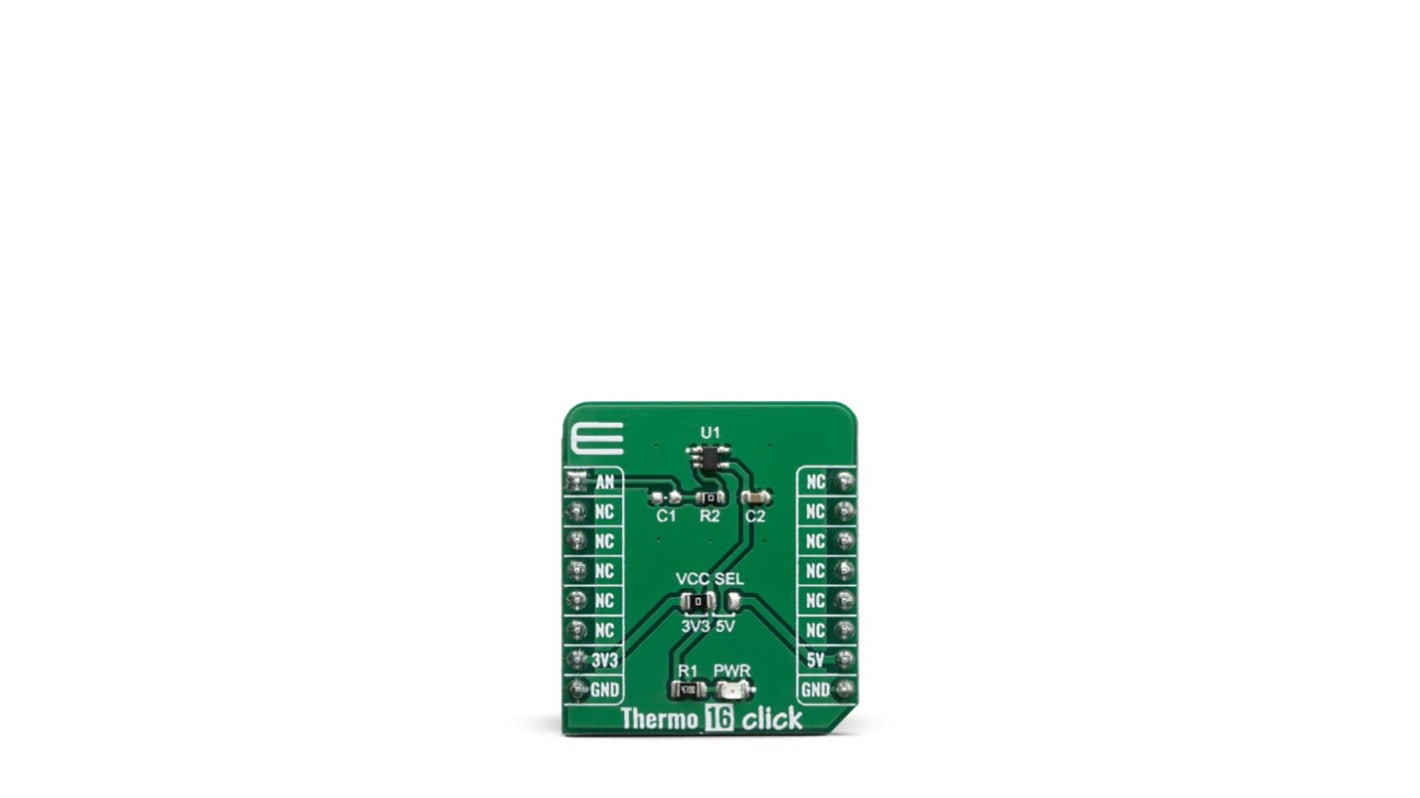 MikroElektronika MCU, Thermo 16 Click, Analog