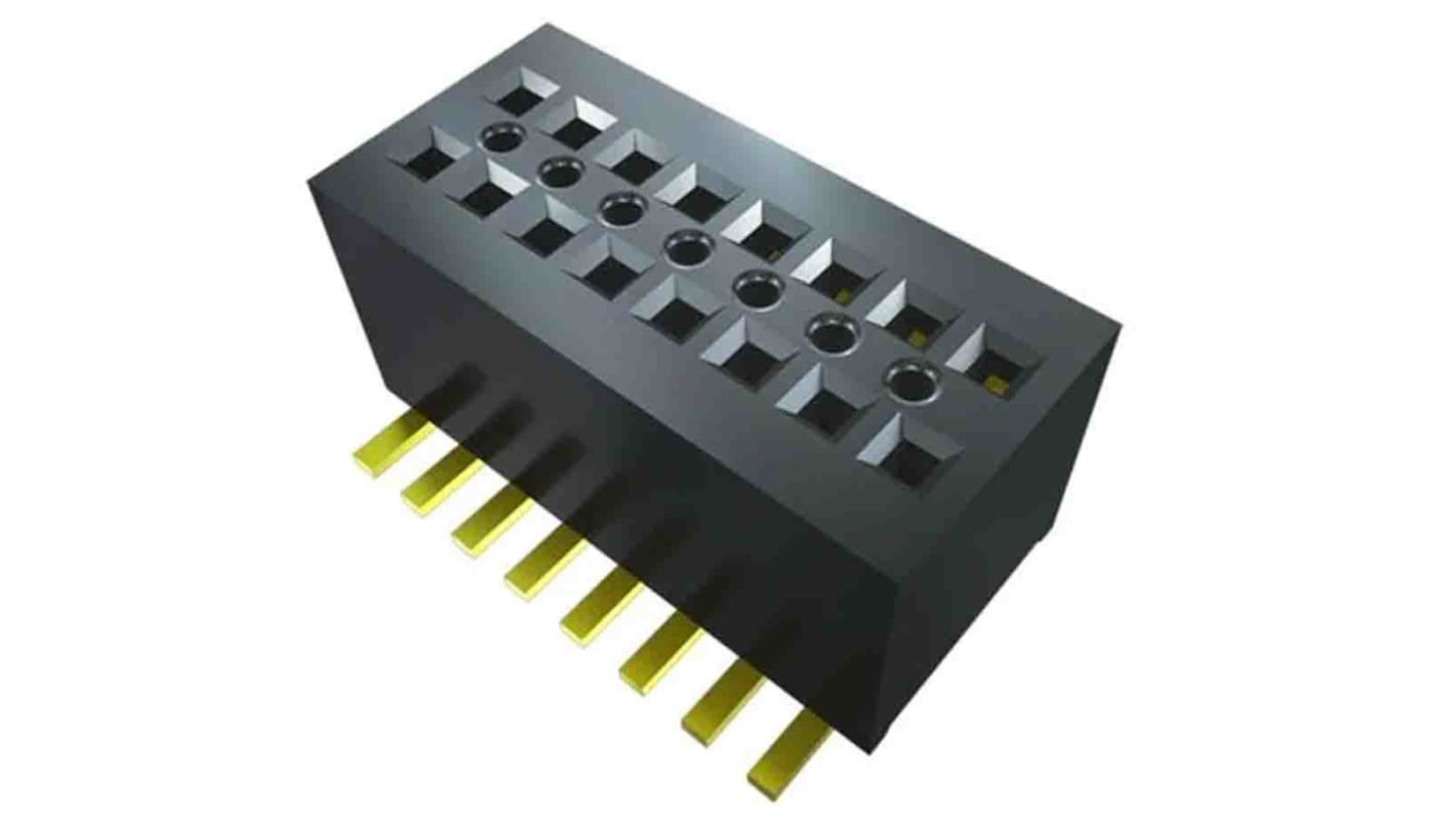 Presa PCB Samtec, 5 vie, 2 file, passo 0.8, 1.19 mm, Montaggio superficiale