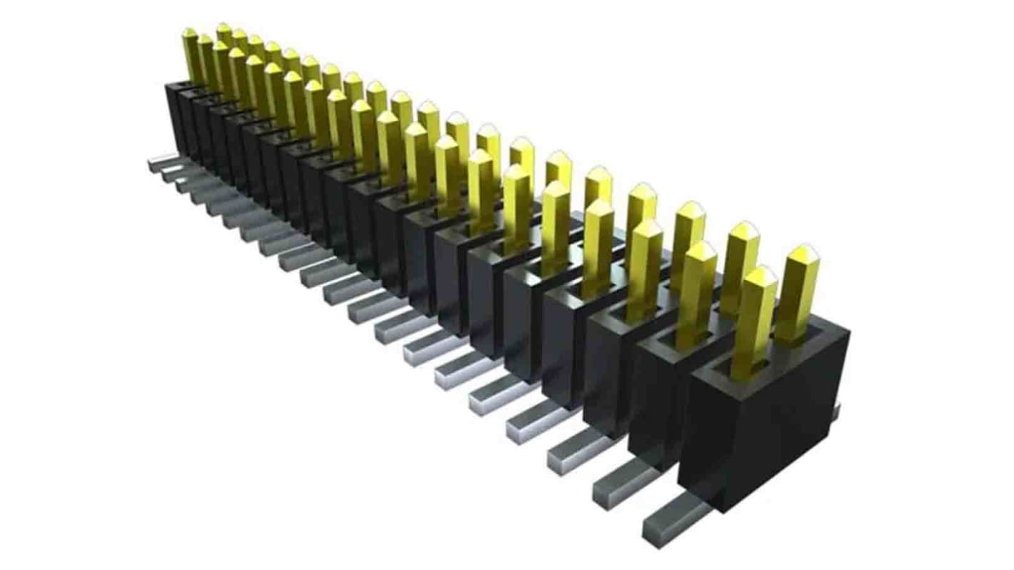 Samtec FTSH Stiftleiste Vertikal, 7-polig / 2-reihig, Raster 1.27mm, Nicht ummantelt