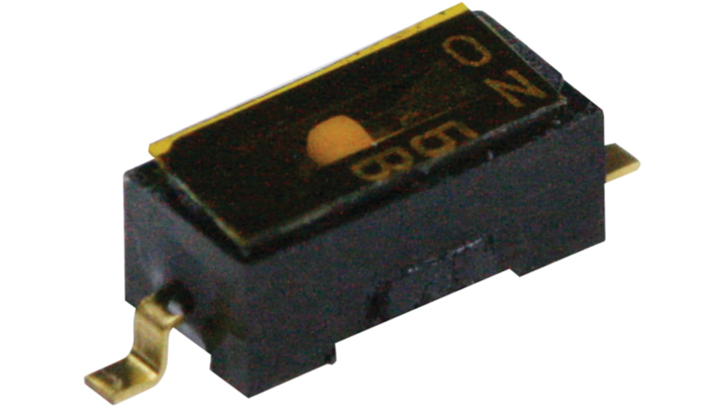 Przełącznik suwakowy, SPST, SMD, 6V, 100 ma, -40 → +85°C, Copal Electronics