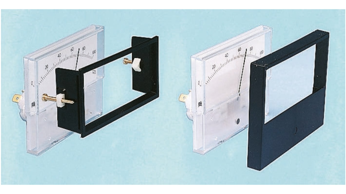Sifam Tinsley Analogue Panel Ammeter 100μA DC, 20.2mm x 42.4mm, ±2.5 % Moving Coil