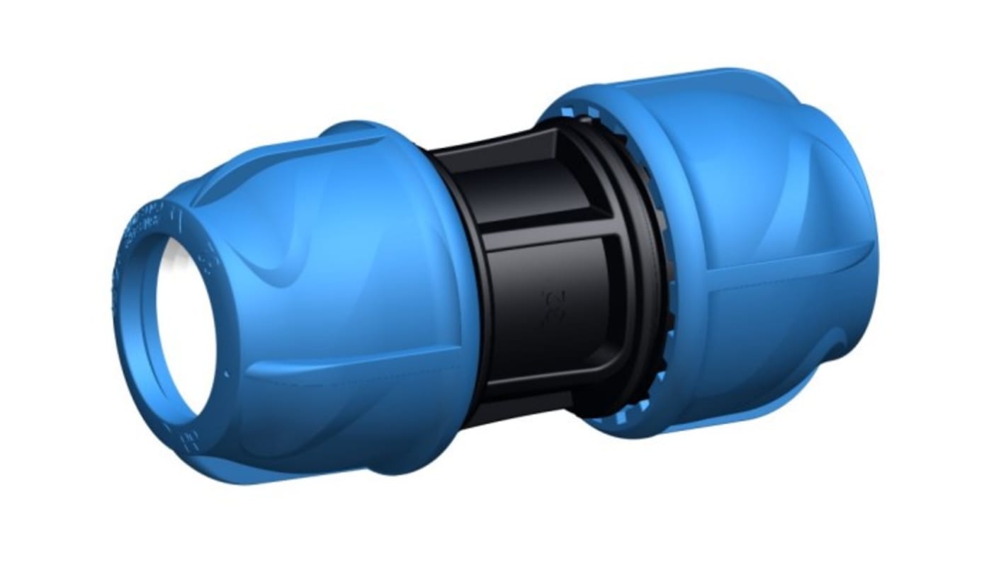 158400001 Fischer Straight PVC Pipe Fitting, 20mm RS