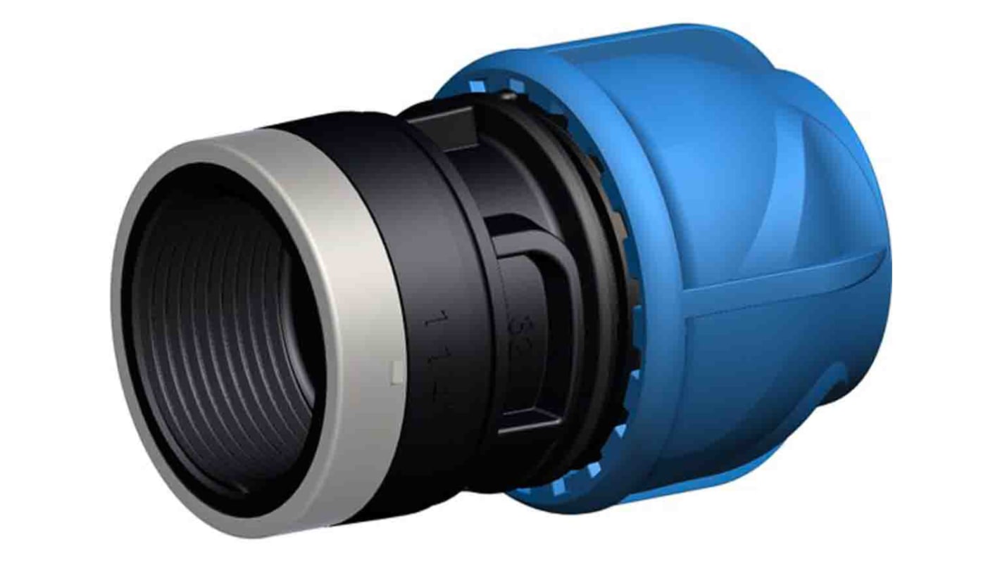 158400091 Fischer Straight PVC Pipe Fitting, 25mm RS