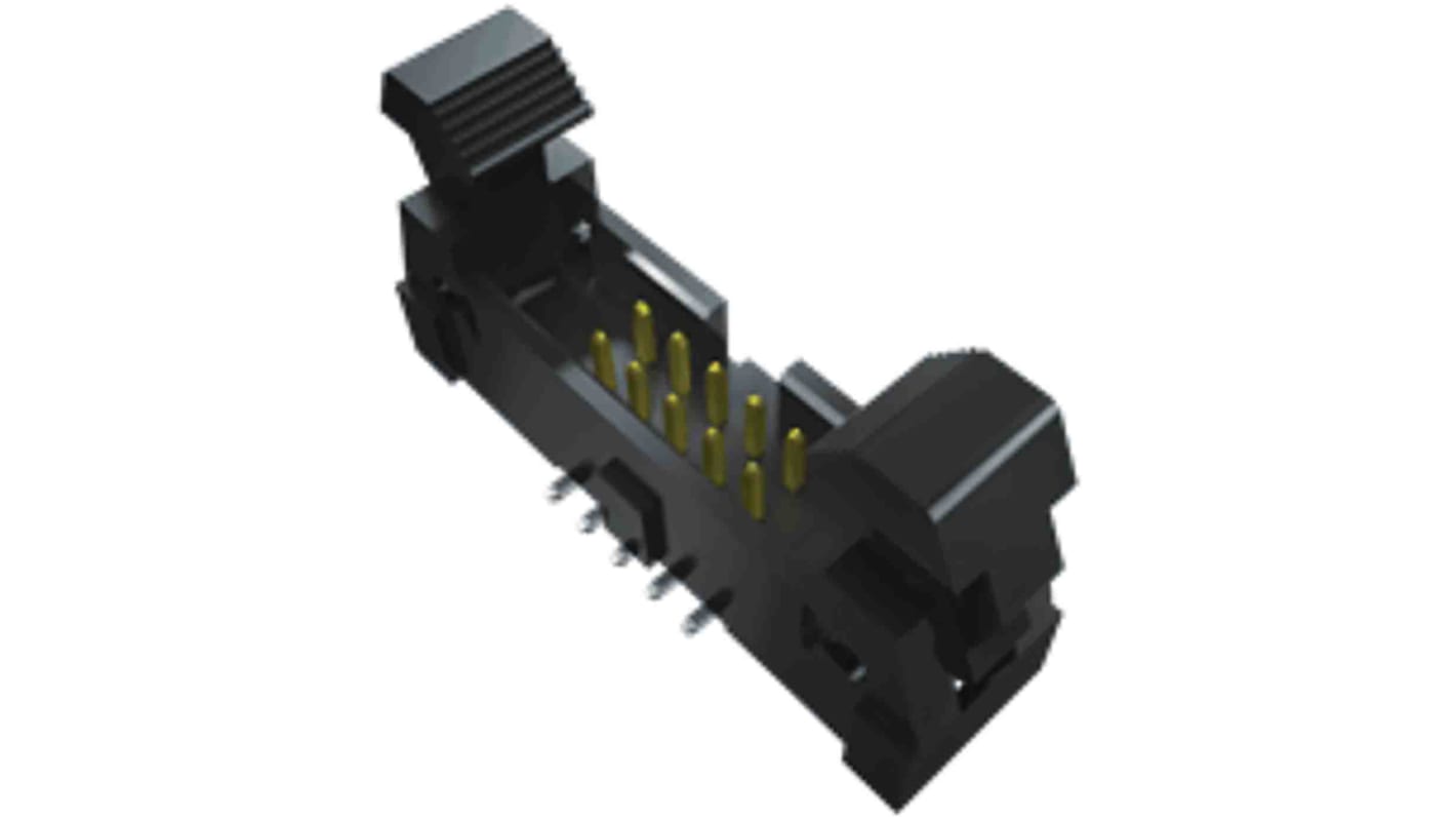 Samtec 50-Way PCB Header Plug for  Through Hole Mount, 2-Row