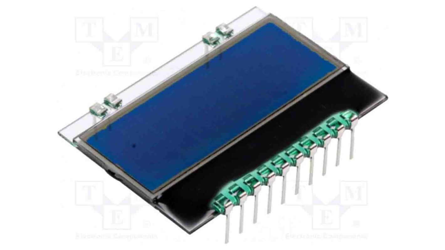 Display monocromatico LCD Display Visions, 4x10 caratteri, interfaccia I2C, SPI